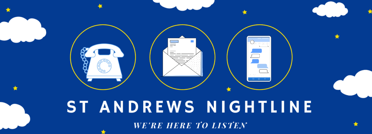 St Andrews Nightline we're here to listen